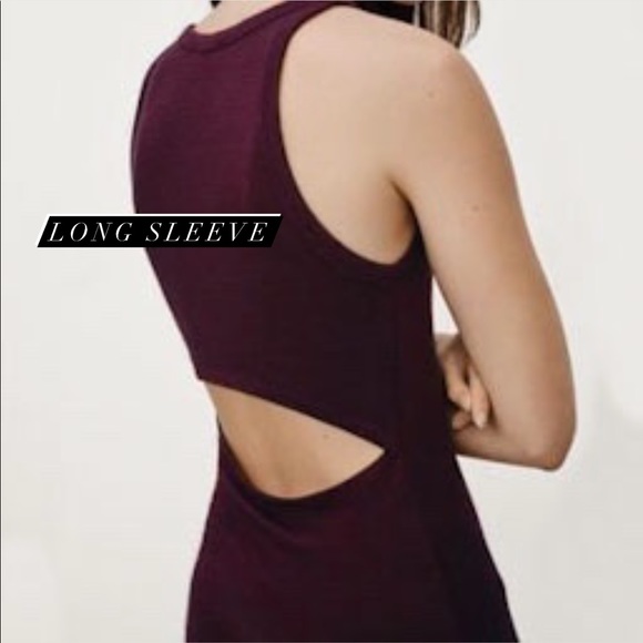 WILFRED FREE Maroon Dress - Picture 1 of 11